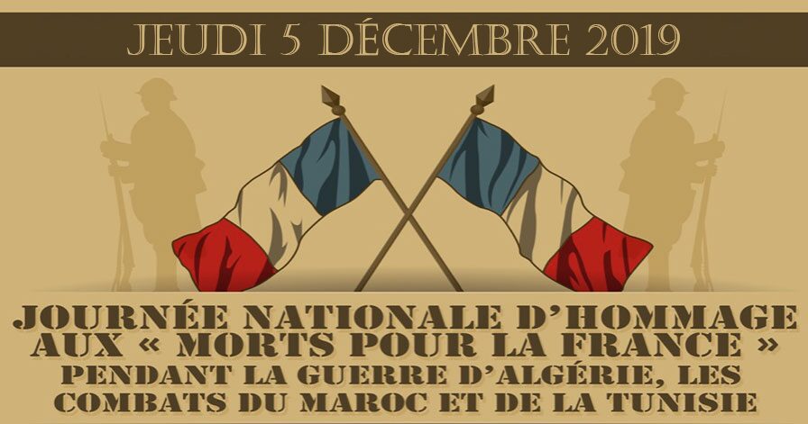Commémoration Hommage aux Morts de la guerre d’Algérie et des combats du Maroc et de la Tunisie – Téteghem