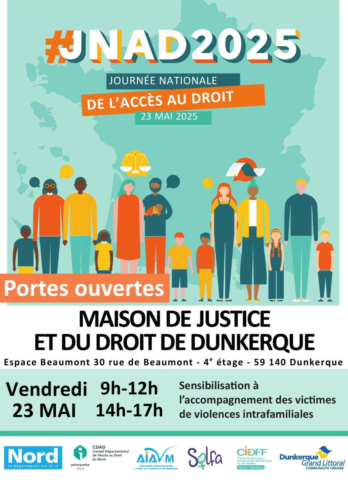 You are currently viewing 8ème édition de la Journée nationale de l’accès au droit (JNAD)