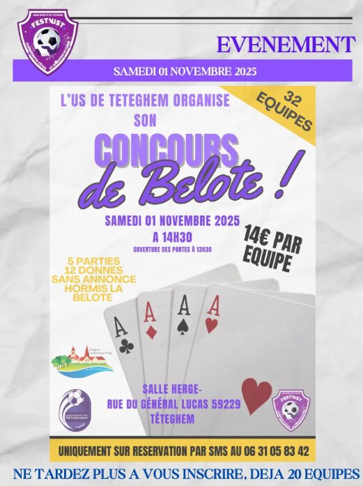 Concours de Belote US de Téteghem