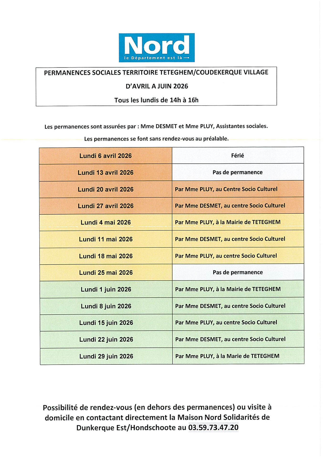 Lire la suite à propos de l’article CCAS Téteghem-Coudekerque-Village