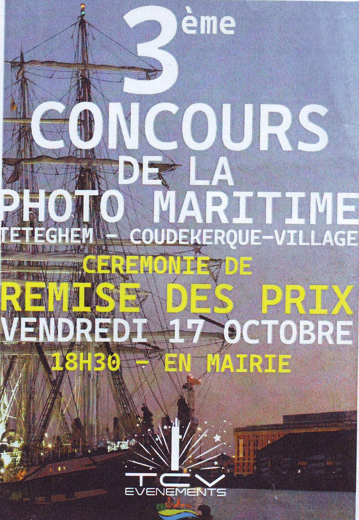 Remise de prix du 3e Concours de la photo maritime