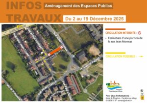 Lire la suite à propos de l’article Informations Travaux