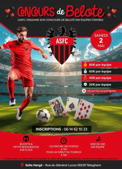 Concours de belote AFSC
