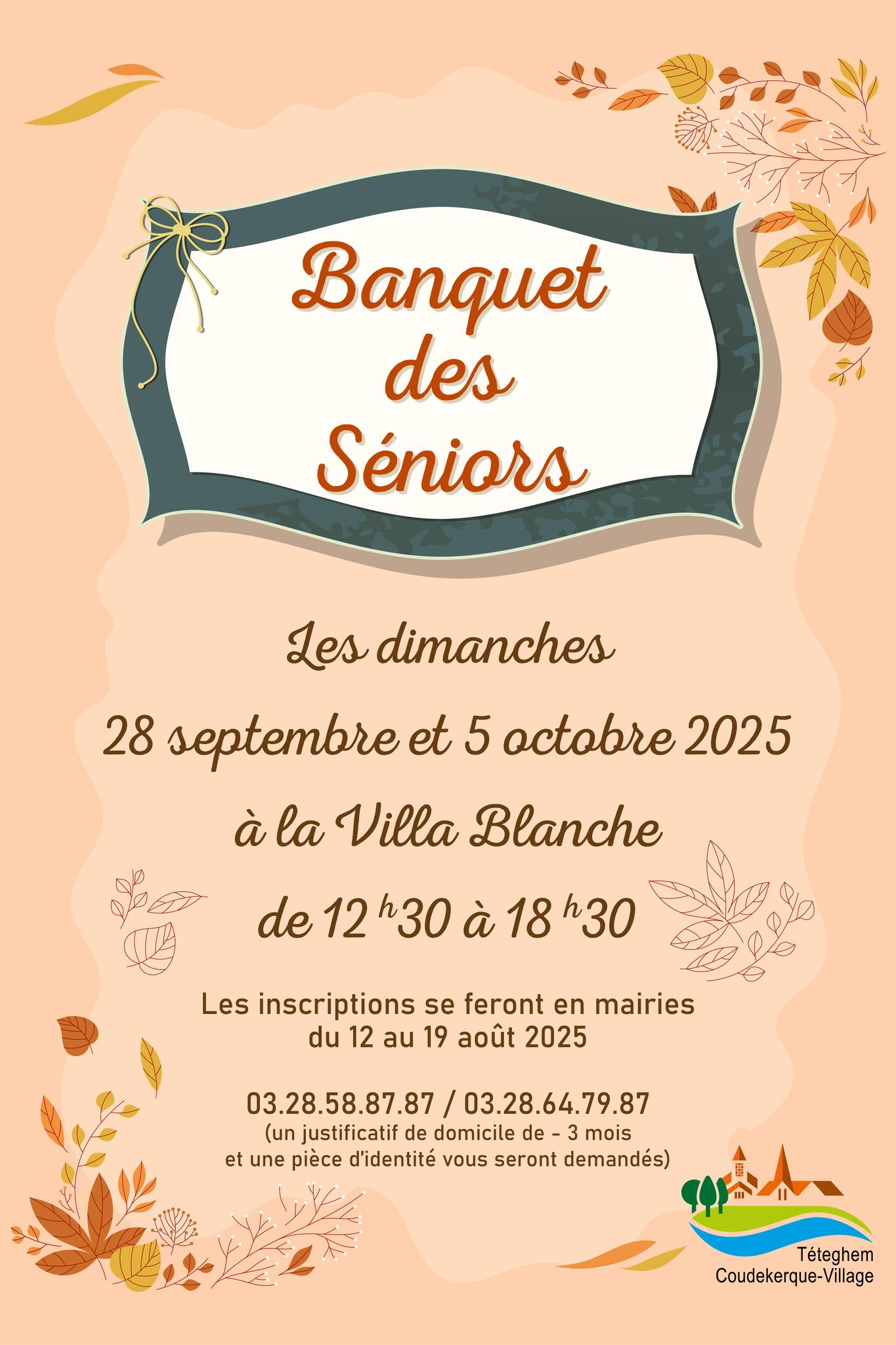 Banquet des Séniors 5 Octobre 2025