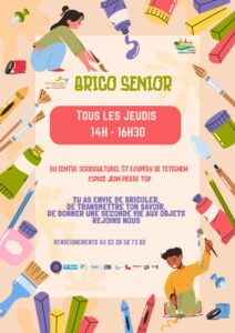 Lire la suite à propos de l’article Nouveauté – Brico Seniors