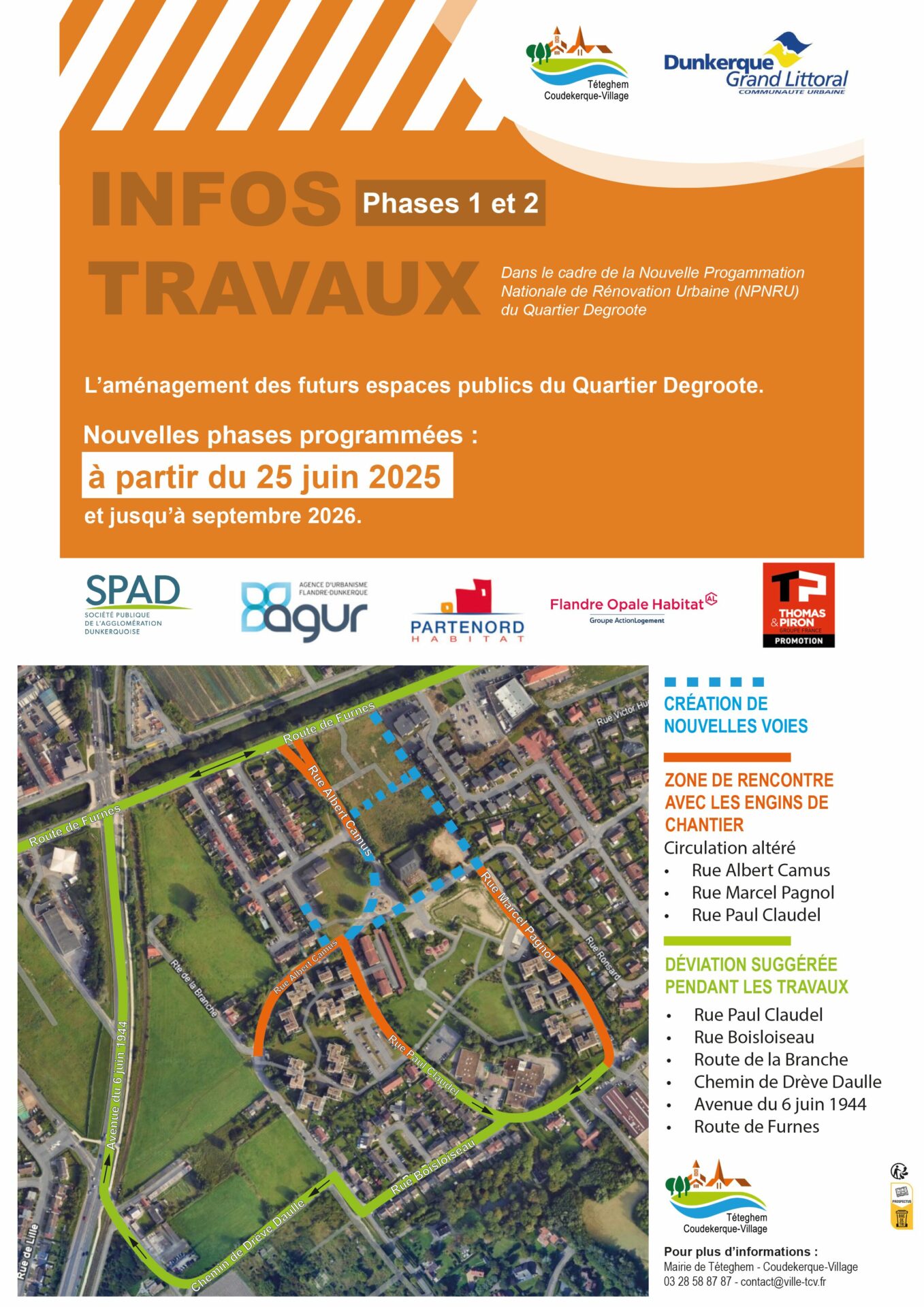 You are currently viewing Info travaux quartier Degroote